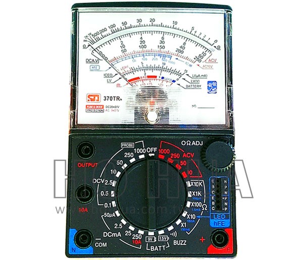 指針三用電錶(蜂鳴)  ( SD-370TR )