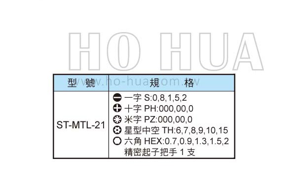 ALSTRONG 不鏽鋼精密BIT頭21件組  ( ALS-ST-MTL-21 )