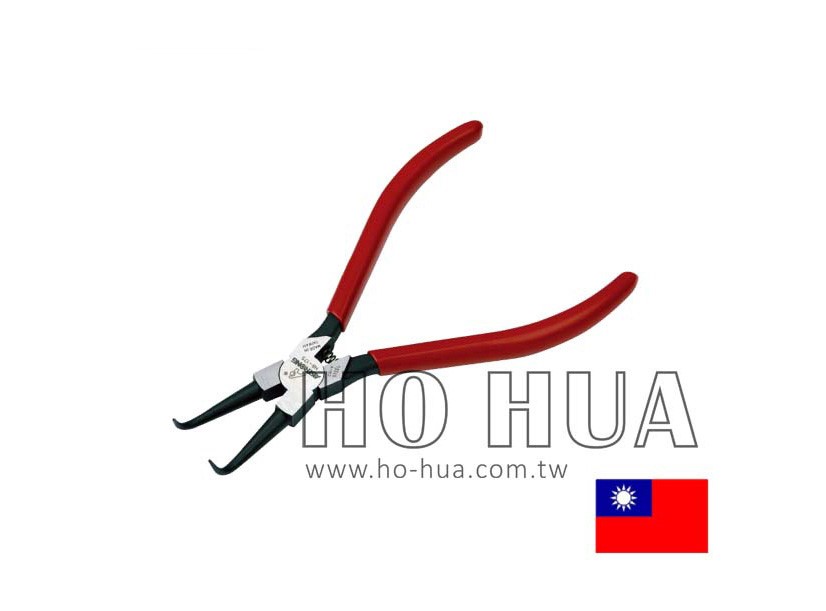 ALSTRONG 鉻釩鋼 7"彈簧鉗穴用彎爪閉><  ( ALS-S1-HB-175 )