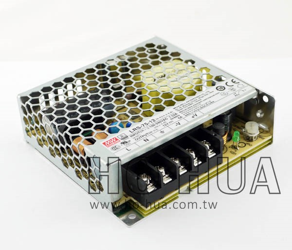 MW明緯  交換選擇式電源供應器 LRS-75-12V ( 6A )