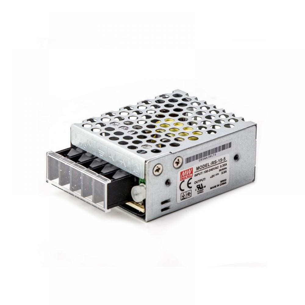 MW明緯 交換式電源供應器 RS-15-5V ( 3A )