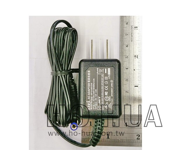 AC 110-220V/DC 12V 1A 電源變壓器 ( GF-12V1A )