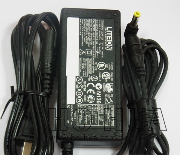 AC 110-240V/DC 19V 3.16A 筆記型電腦用