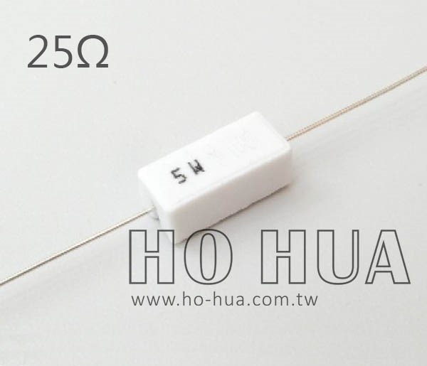 5W 25Ω水泥電阻