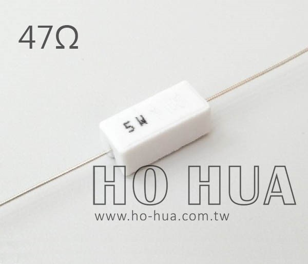 5W 47Ω水泥電阻