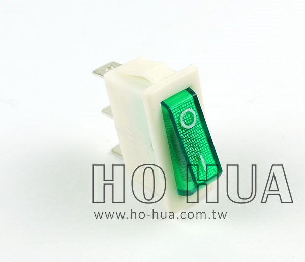 3P帶燈斜面開關