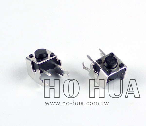 6*6*3.85-2P+2側式開關 100pcs  ( KLT1105VA-160g ) 觸摸開關