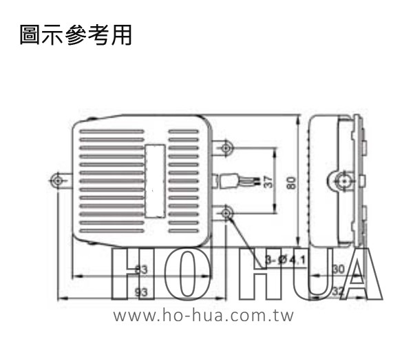 小型/腳踏開關10A 1A1B  ( FS-2/線長2M )