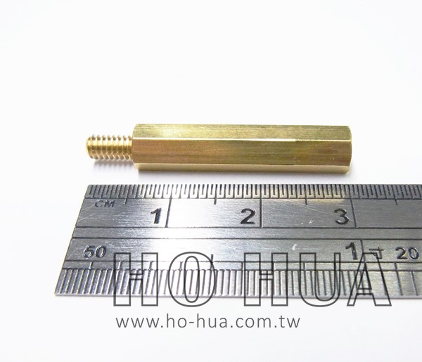 2.5cm 粗牙銅柱