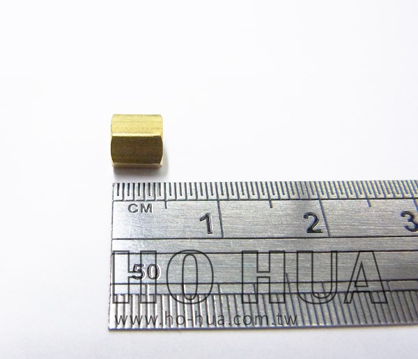 0.5cm 粗牙雙母 銅柱