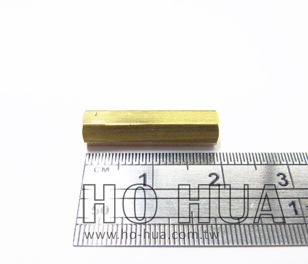 2.0cm 粗牙雙母 銅柱