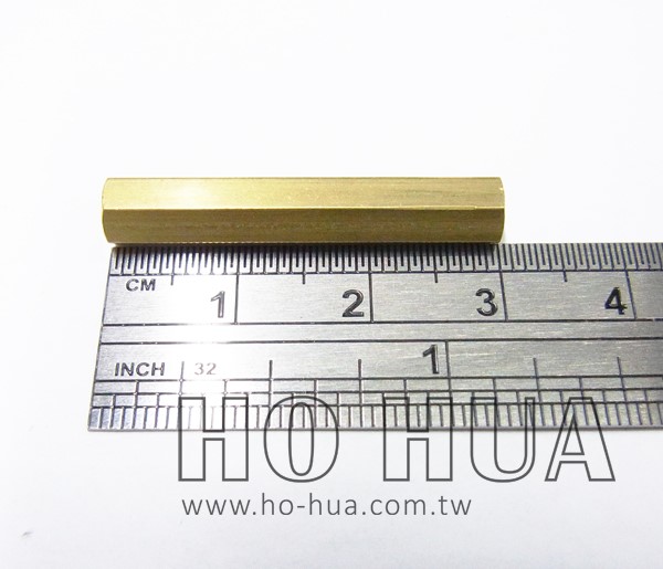 3.0cm 細牙雙母 銅柱