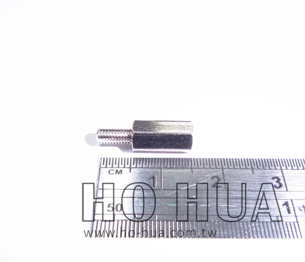 1.0cm 細牙銅柱 鍍鎳