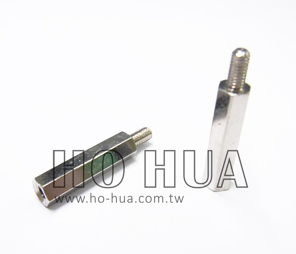 2.0cm 細牙銅柱 鍍鎳