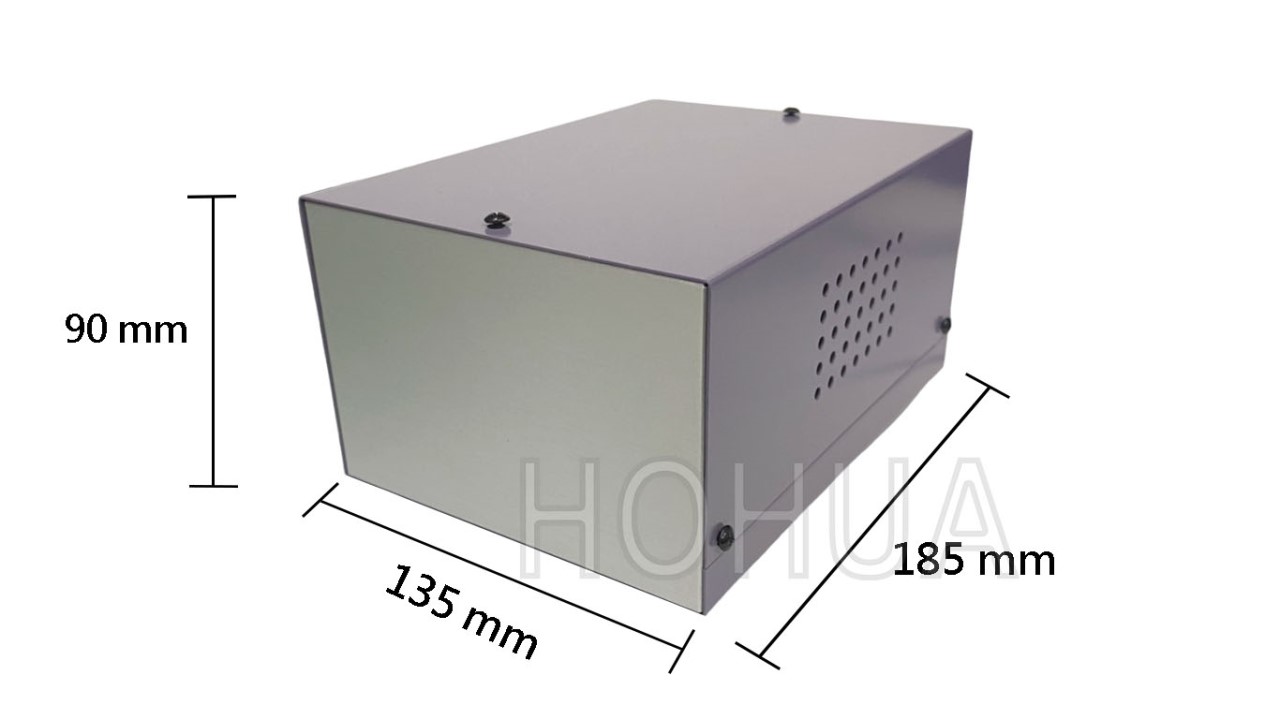 650B鋁盒 (上蓋為鐵) ( 135 (L) x 185 (W) x 90 (H) mm )