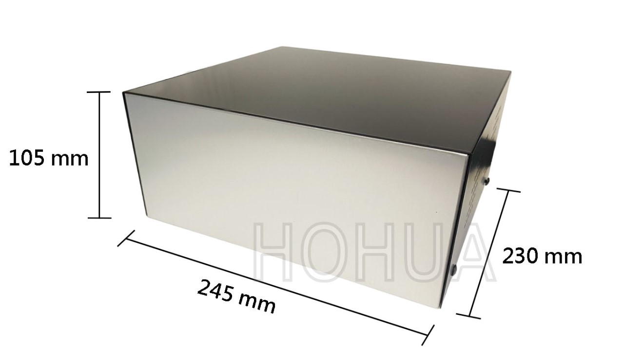 308鋁盒 (上蓋為鐵) ( 245 (L) x 230 (W) x 105 (H) mm )