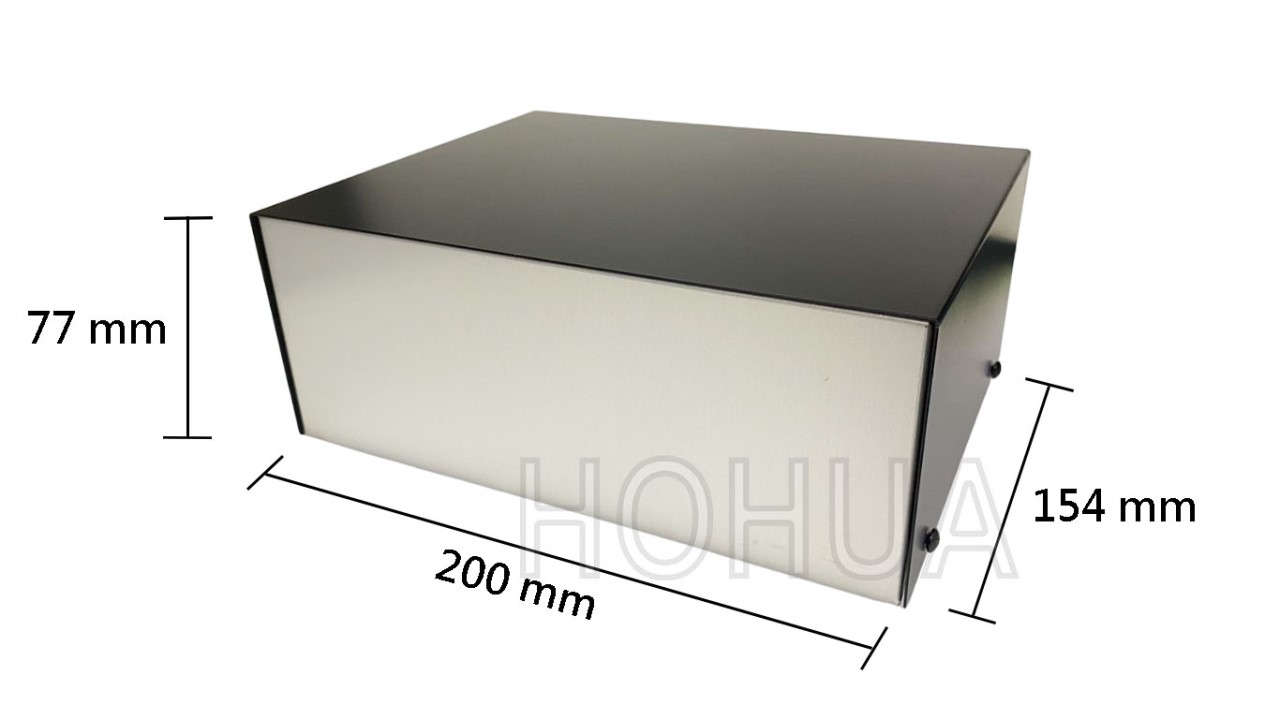 208鋁盒 ( 200 (L) x 154 (W) x 77 (H) mm )