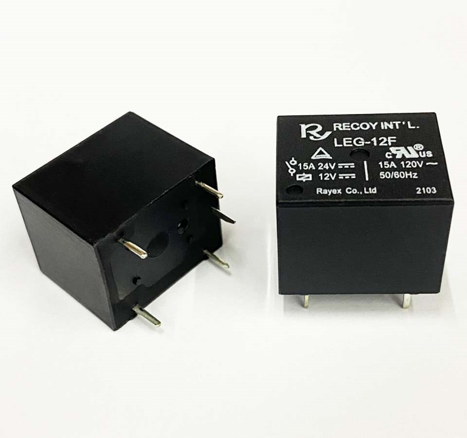 LEG-12F"1組接點"繼電器 ( LEG-12F/DC12V 15A/1P )