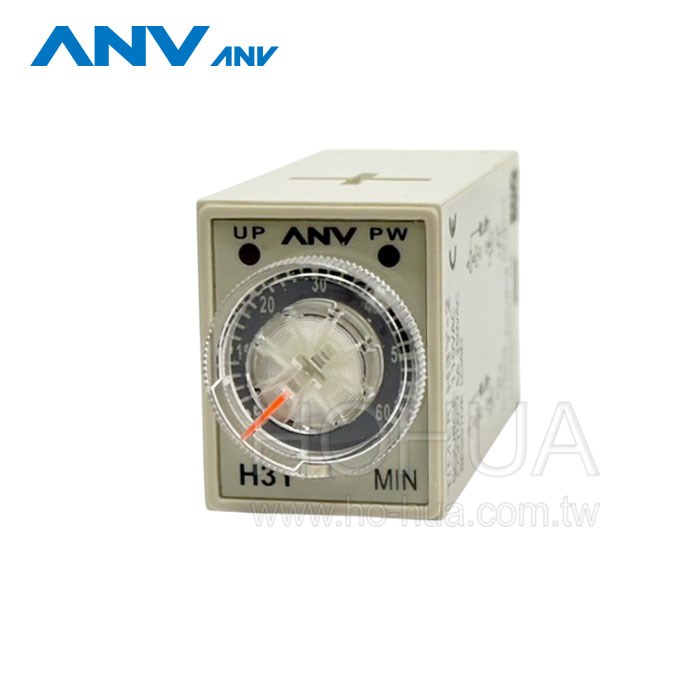 ANV士研 迷你限時繼電器 H3Y-2 110VAC 60M