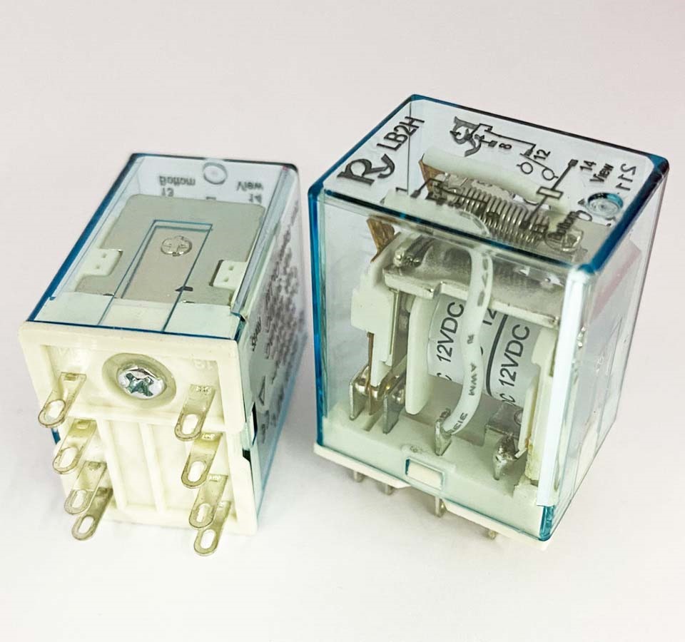 LB2H-12DS"2組接點"繼電器焊式