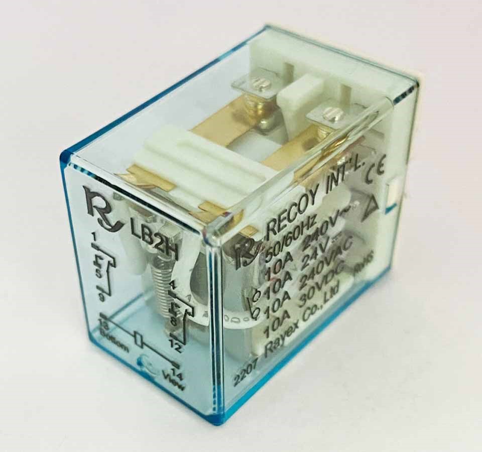 LB2H-220AS"2組接點"繼電器焊式