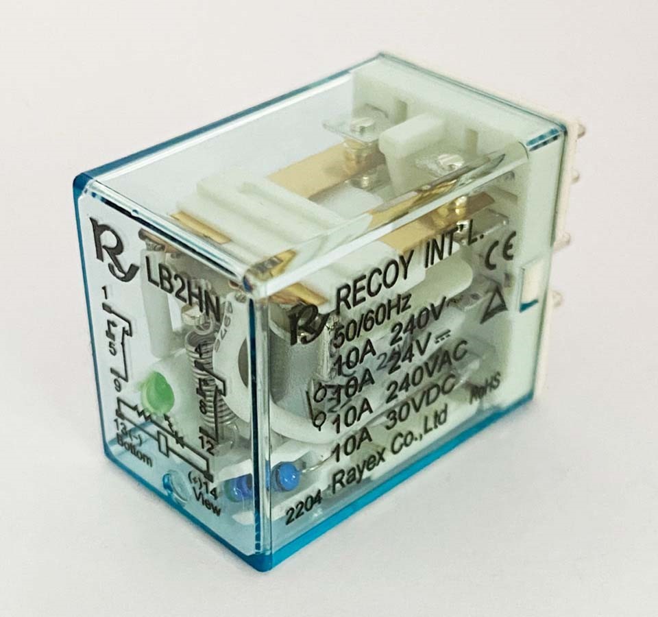 LB2HN-24DS繼電器焊線附LED ( LB2HN-24DS"2組接點"DC24V )