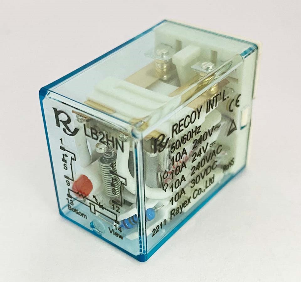 LB2HN-220AS繼電器焊線附LED ( LB2HN-220AS"2組接點"AC220V )