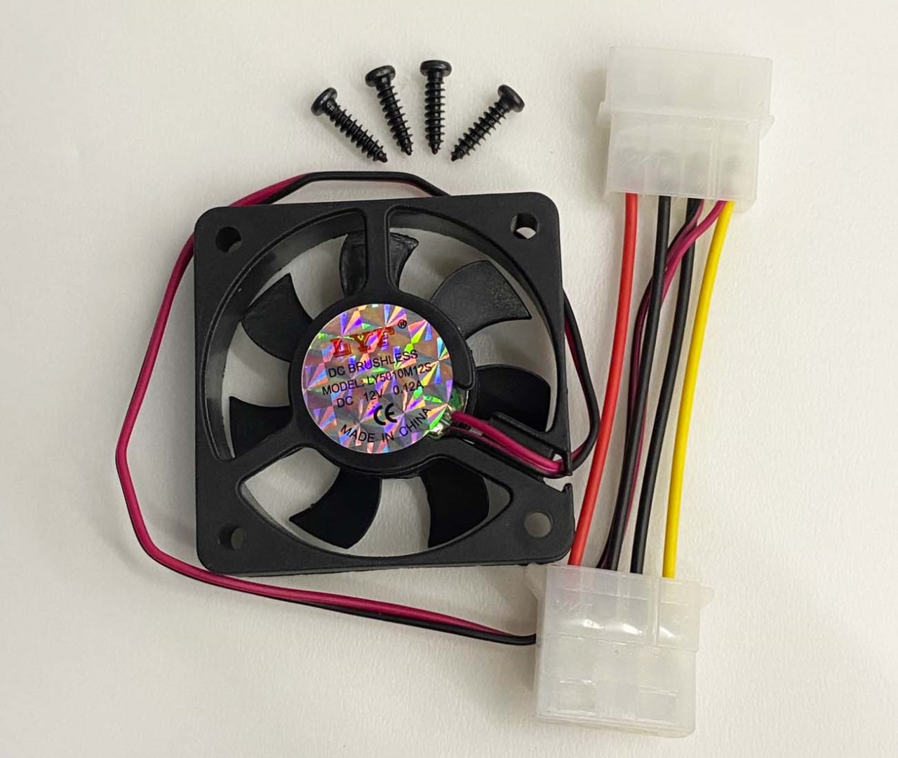 5CM 用風扇 4PIN  ( F-5x5/4P.CR-5 )