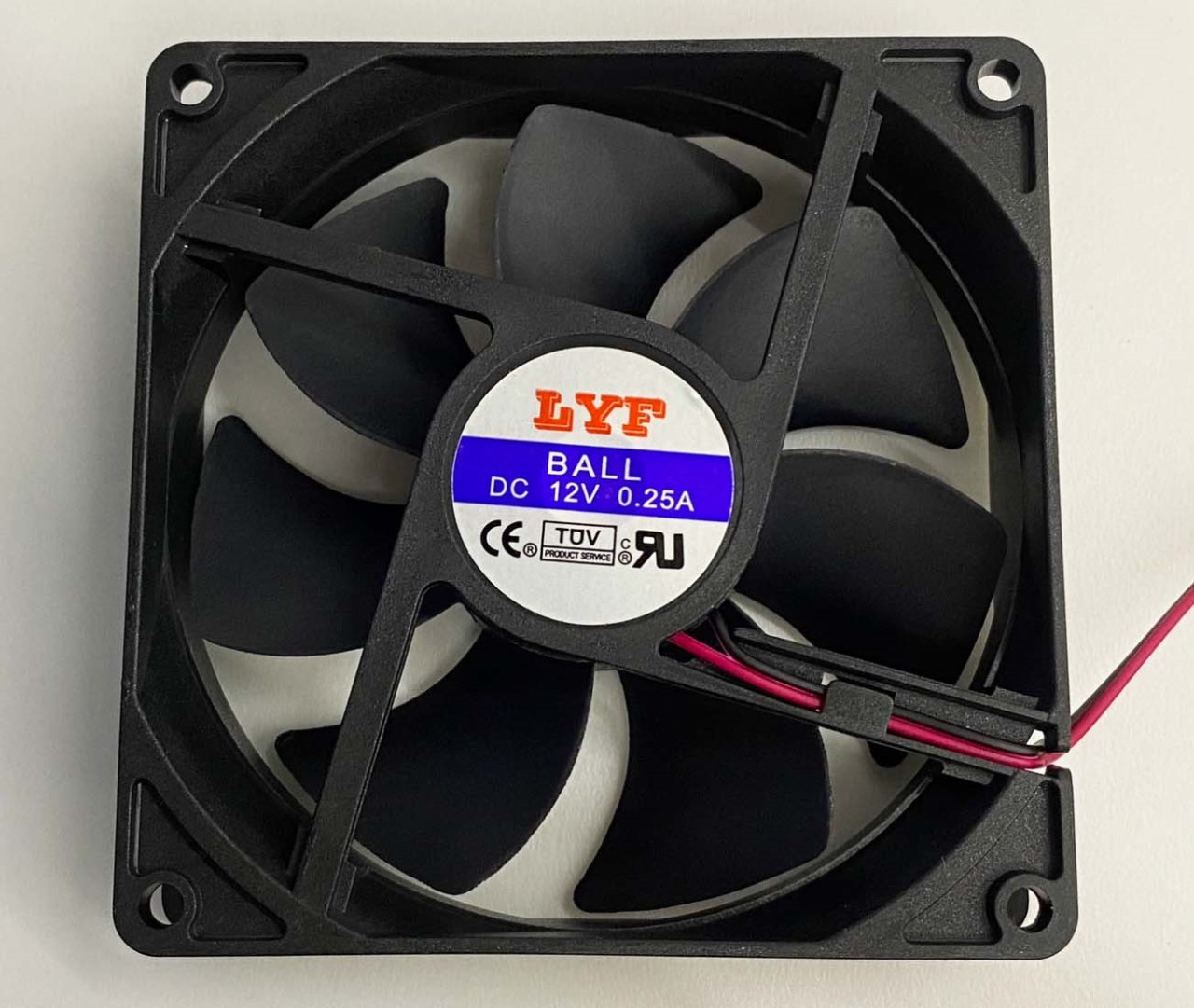 9CM CASE用風扇 4PIN  ( F-9x9/4P.CR-12 )