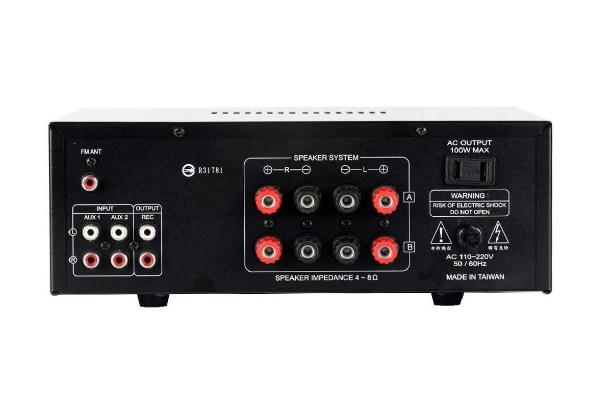 HUA-23 數位藍芽/FM/USB/麥克風擴大機