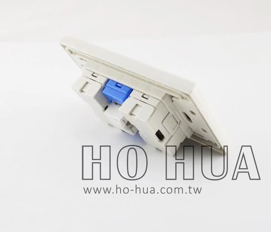 單網路/雙電話插座組合