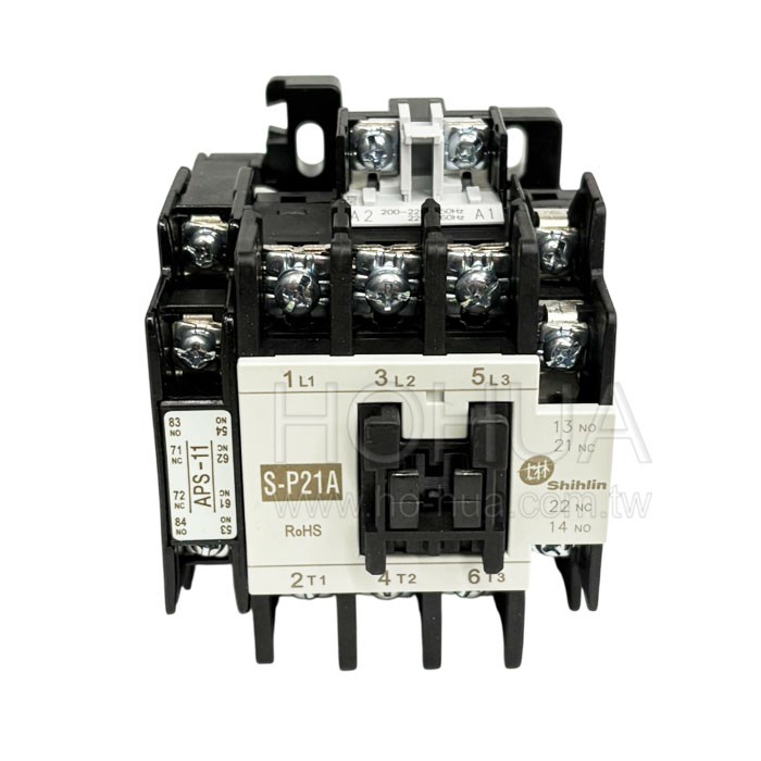 士林電機 電磁接觸器 220VAC 2a2b ( S-P21A )