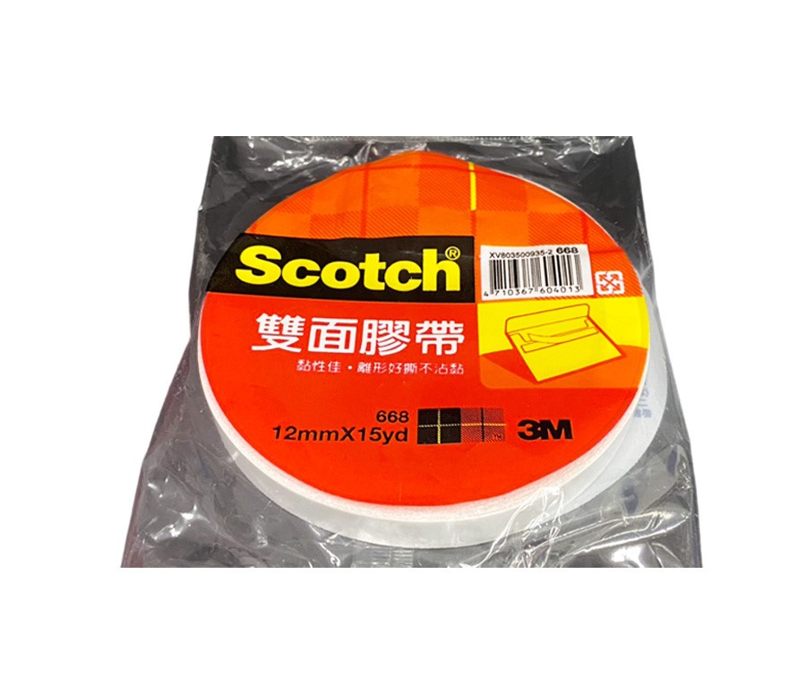 3M 雙面棉質膠帶