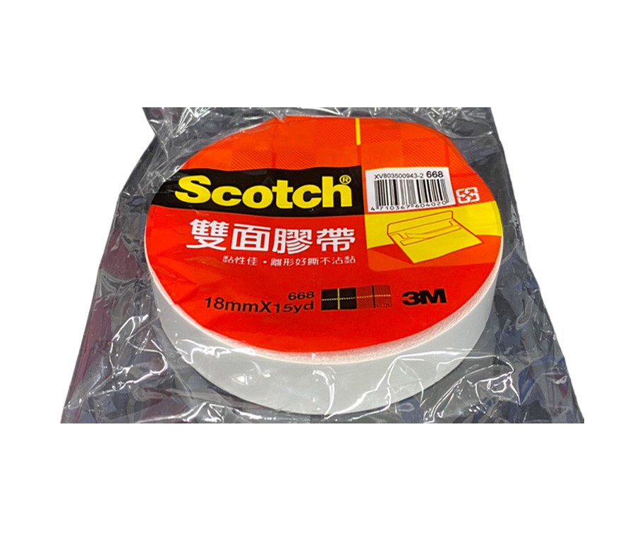 3M 雙面棉質膠帶