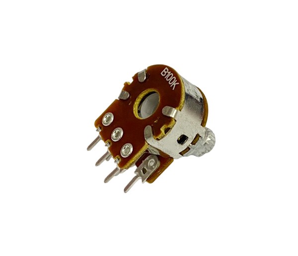 16T1(10mm)B100K雙連可變電阻 ( 16T1-B100KL 10KC/N=5/LAL )