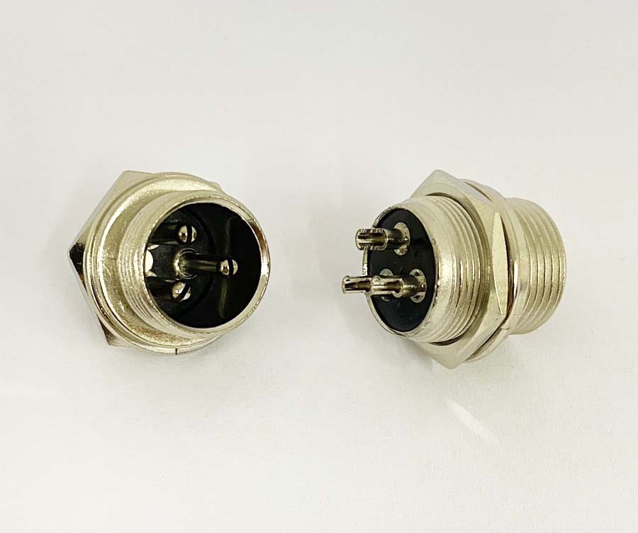 金屬接頭短 3P 公 (銅) ( G6413B )