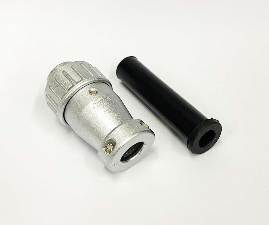 PLT 20Ø 2P長母頭/金屬接頭 ( PLS-202PF )