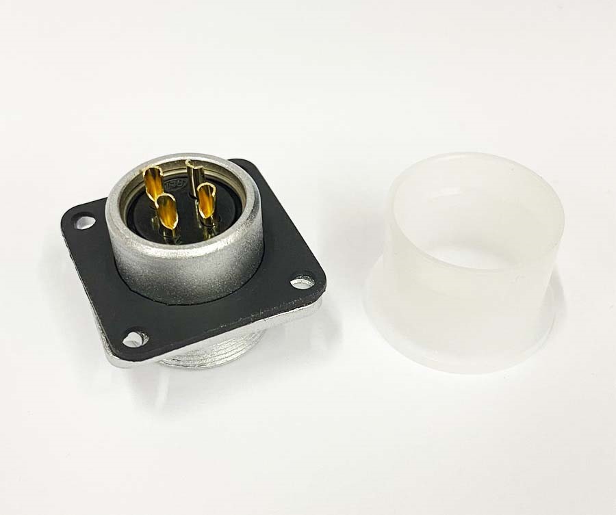 PLT 20Ø 4P 方型短母 金屬固定座 ( CR2R-04ASNS(PLS-204RF) )