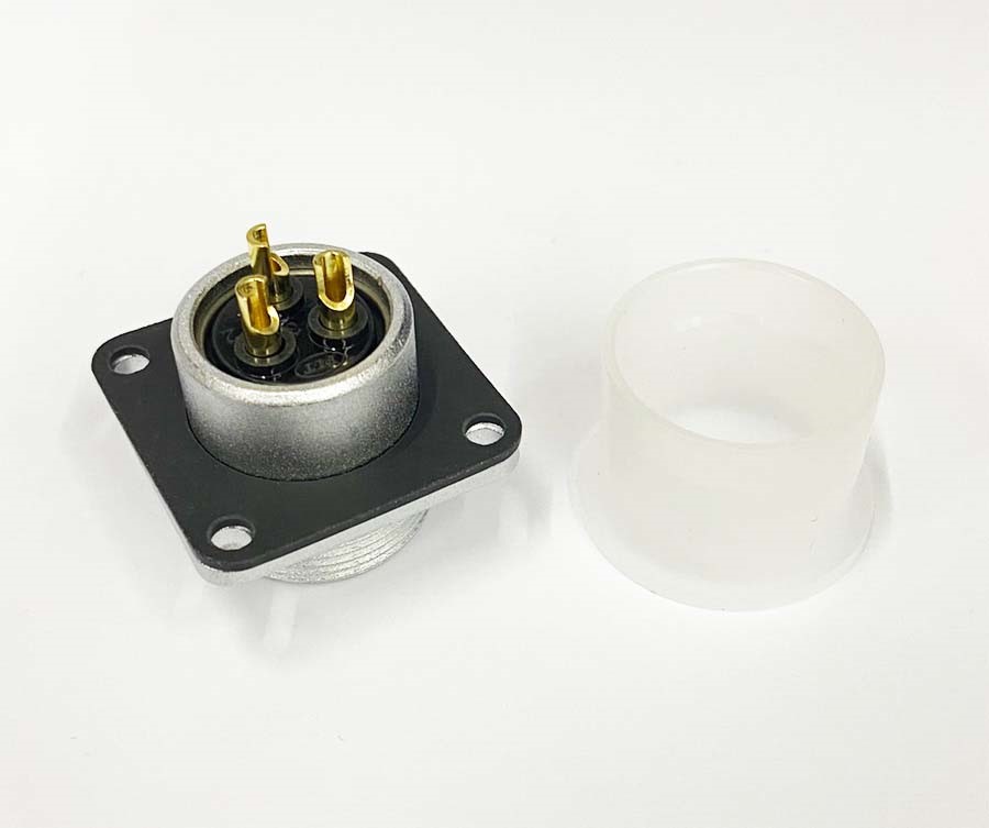 PLT 20Ø 3 方型短母 金屬固定座  ( CR2R-03ASNS(PLS-203RF) )