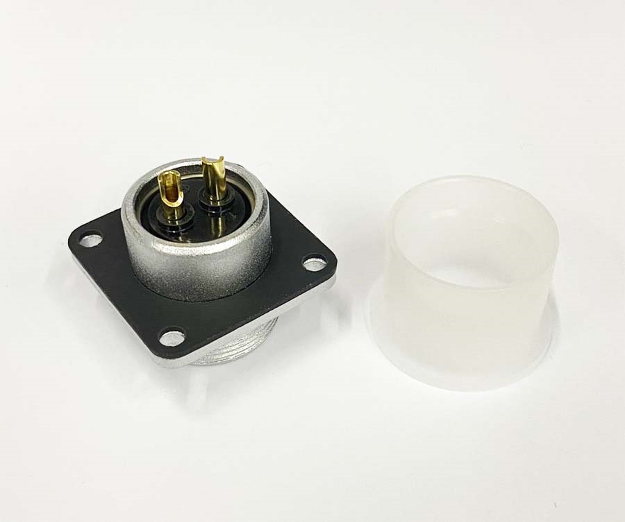 PLT 20Ø 2 方型短母 金屬固定座 PLS-202RF