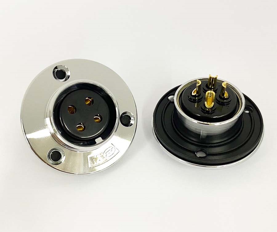 PLT 25Ø 4P短母座/金屬固定座 ( PLT-254RF )