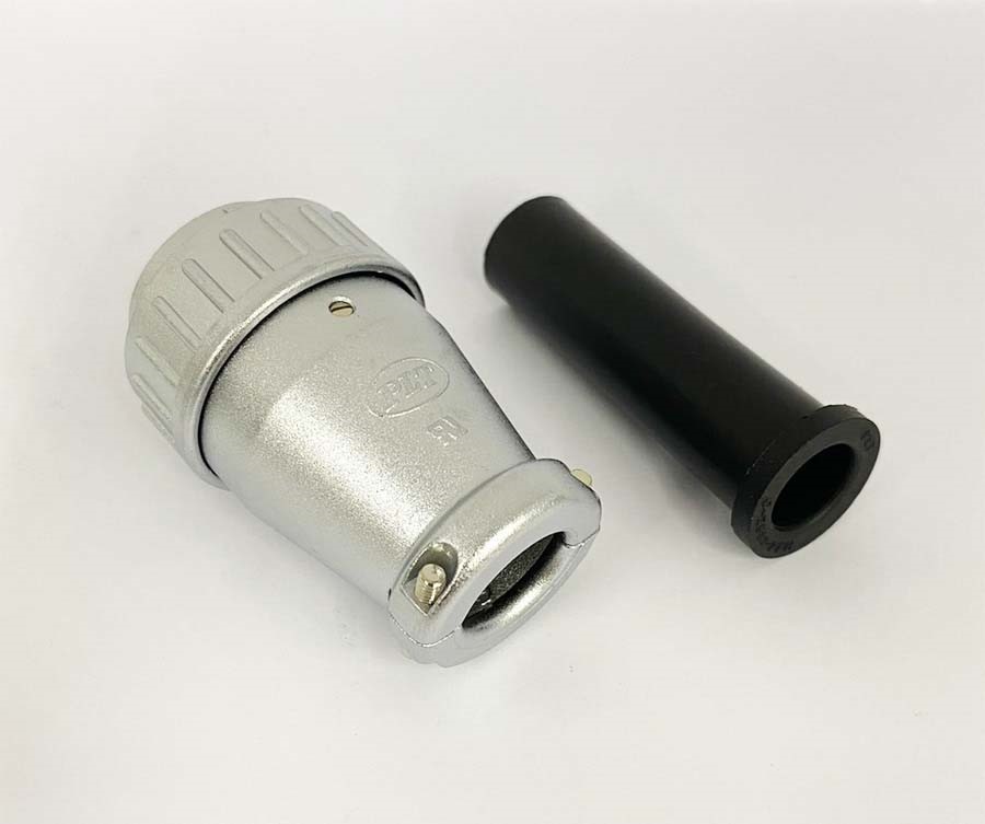PLT 28Ø 12P長母頭/金屬接頭 ( PLS-2812PF )