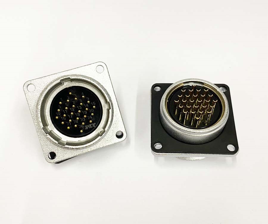 PLT 28Ø 26P 方型短母 金屬固定座 ( PLS-2826RM )