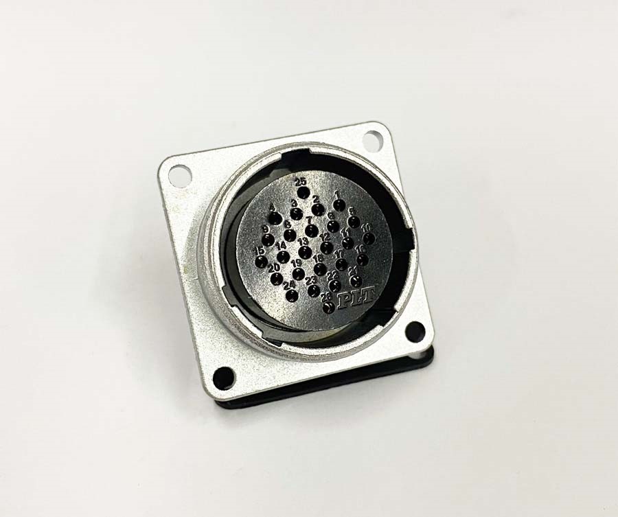 PLT 28Ø 26P 方型短母 金屬固定座 ( PLS-2826RF )