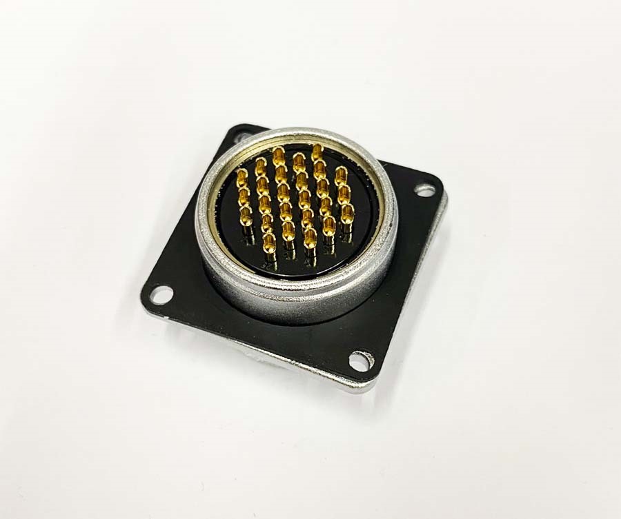 PLT 28Ø 26P 方型短母 金屬固定座 ( PLS-2826RF )