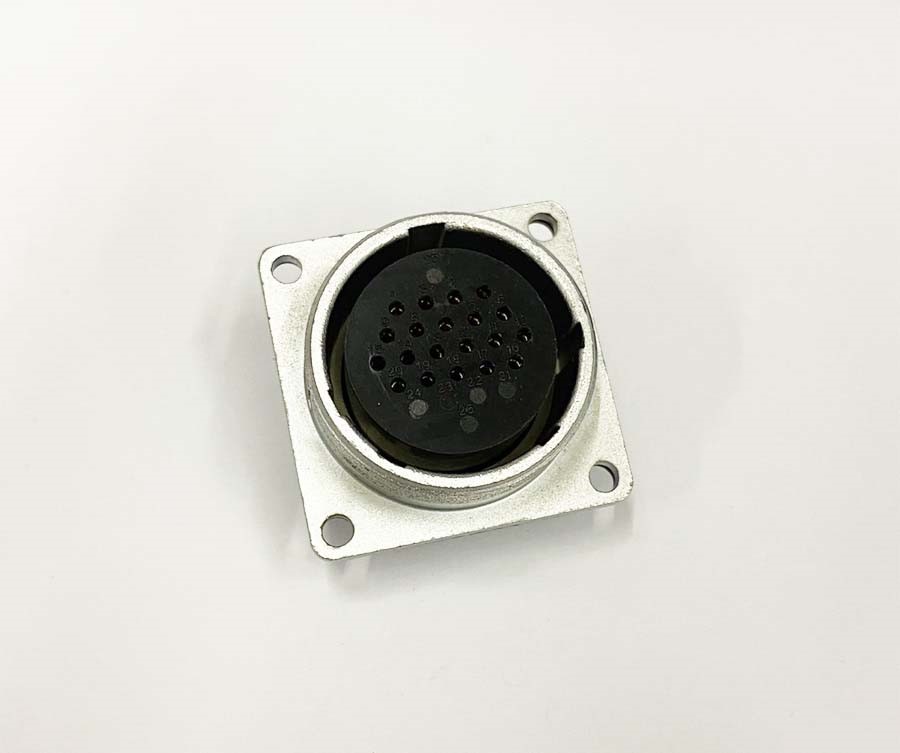 PLT 28Ø 20P 方型短母 金屬固定座 ( PLS-2820RF )