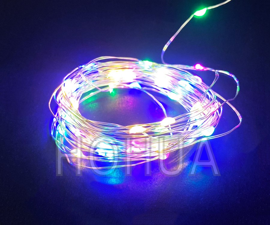 LED七彩銅線閃爍燈