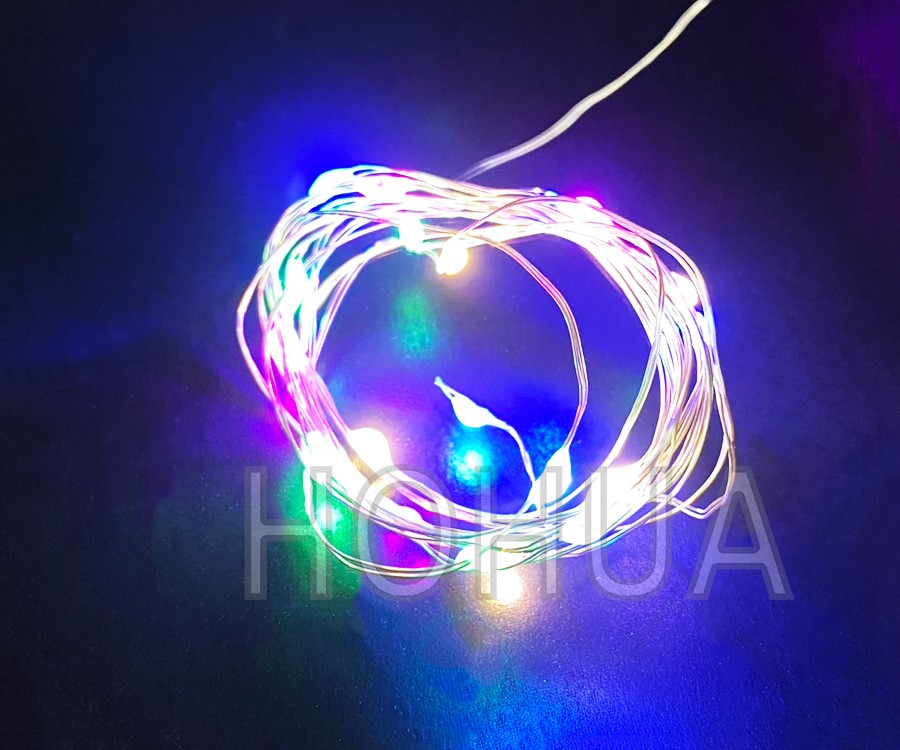 LED七彩銅線閃爍燈
