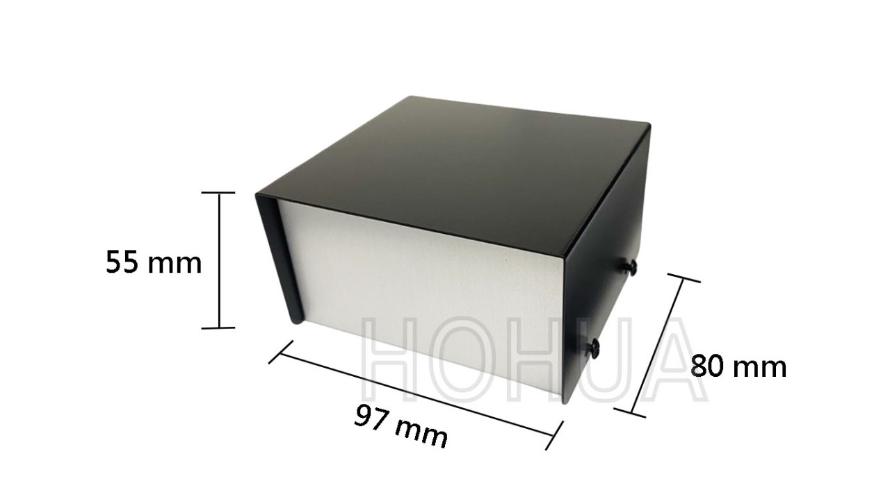 301鋁盒 (上蓋為鐵) ( 97 (L) x 80 (W) x 55 (H) mm ) 