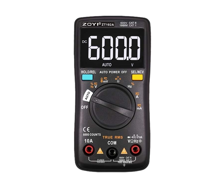 ZOYI 掌上型多功能數位電錶  ZT-102A